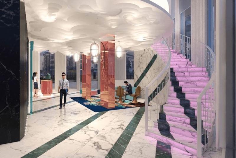 ריצ'מונד Versante Hotel מראה חיצוני תמונה The lobby of the hotel